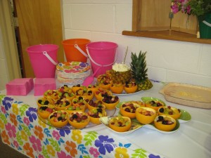 Fruit salads and Fruit Dip