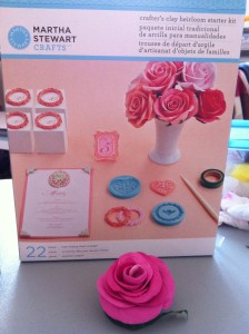 howto Martha Stewart Clay Rose