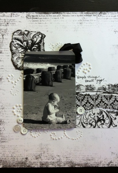 Black and White Layout