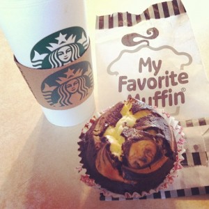 scrapbook inspiration Starbucks and Favorite Snack