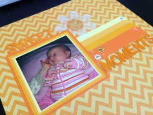 Ombre Scrapbooking