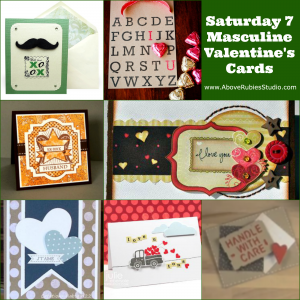 DIY Masculine Valentine's Cards
