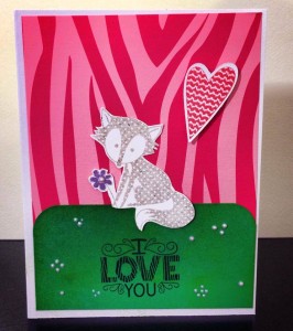 What Does The Fox Say EASY to Make Valentine Card for Kids