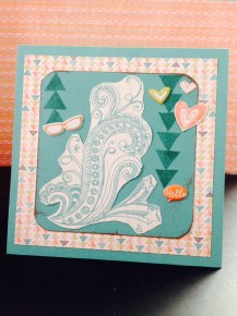 New Close TO My Heart Chalk It Up Quick Card
