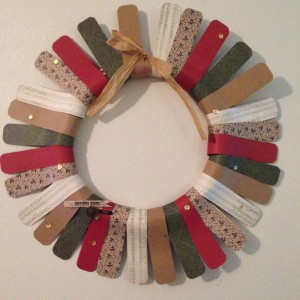DIY Paper Wreath EASY and FAST