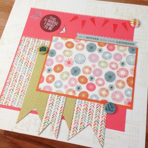 Hopscotch Scrapbook 12x12 LayoutsEasy