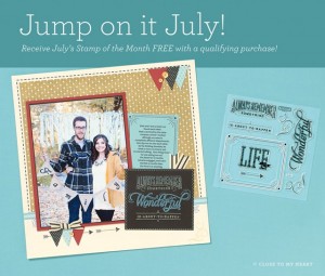 FREE STAMPS JULY CTMH