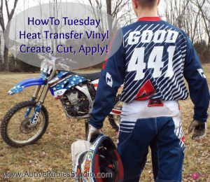 Howto HTV Vinyl Cut Apply