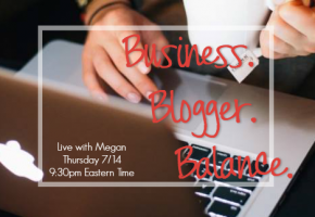 Blogger Business Balance